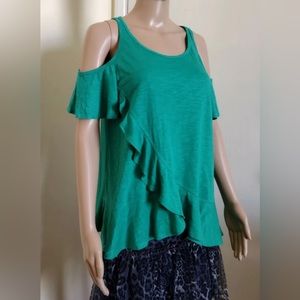 2/$15 Papaya‎ -Green summer T-shirt